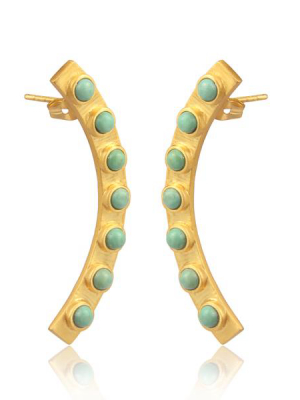 Turquoise Earring Cuff