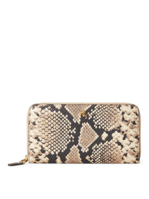 Python Continental Zip Wallet