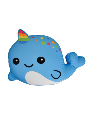 2 Scoops Scented Microbead Plush - Blue Narwhal