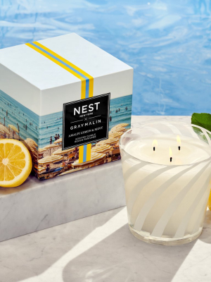 Nest New York X Gray Malin Amalfi Lemon & Mint 3-wick Candle
