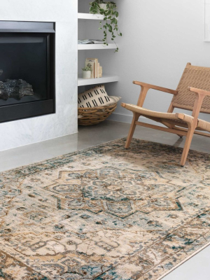 Oatmeal/ Bark Isadora Rug