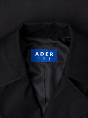 Ader Error Manteau Single Coat - Black