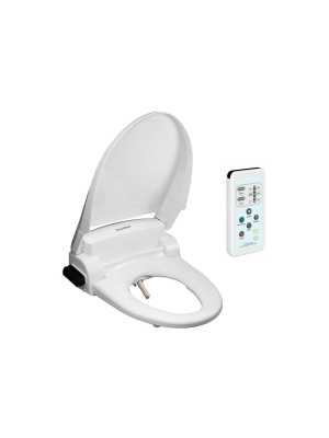 Sb-1000we Electric Bidet Toilet Seat For Elongated Toilets White - Smartbidet