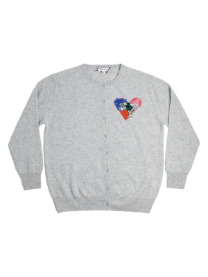 "love Rules" Cardigan