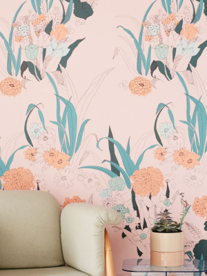 Willa Wildflower Removable Wallpaper