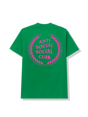 Anti Social Social Club 4x4 Squared Tee Green