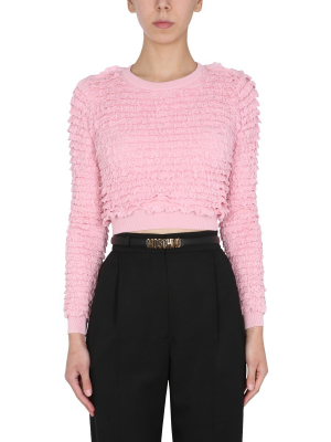 Moschino Cropped Sweater