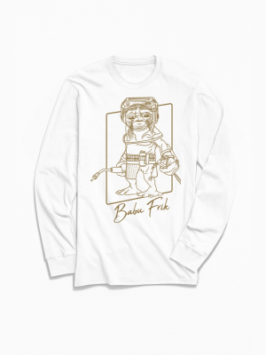 Star Wars Babu Frik Long Sleeve Tee