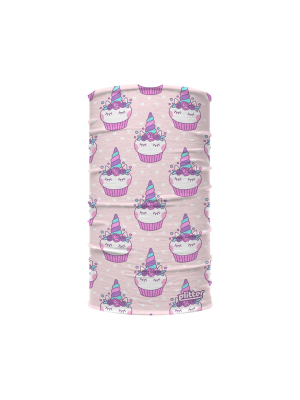 Cat Cupcakes Kids Neck Gaiter