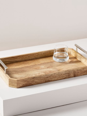 Deco Handle Trays - Polished Nickel