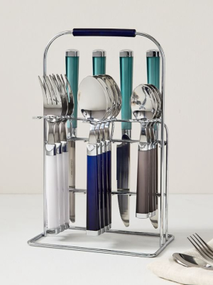 Flatware Caddy & Flatware Set