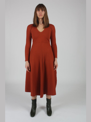 Molly Dress Terracotta