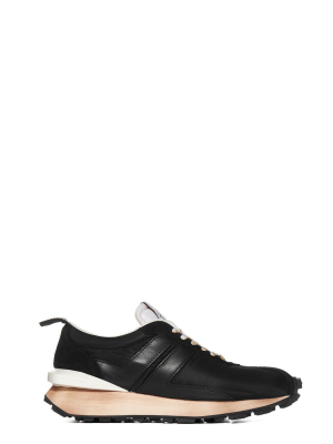 Lanvin Bumpr Lace-up Sneakers