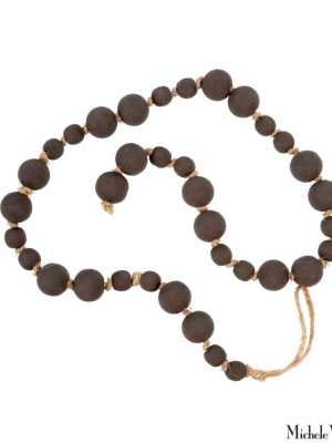 Wooden Prayer Beads Coffee