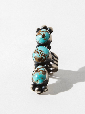 Blue Frost Native American Ring