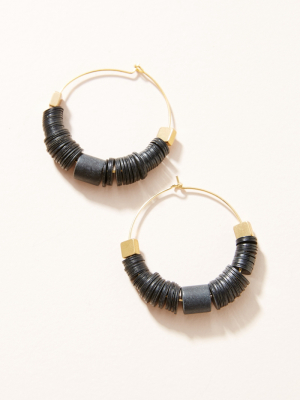 David Aubrey Xina Hoop Earrings