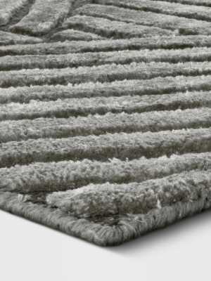 Tufted Geometric Area Rug Gray - Project 62™