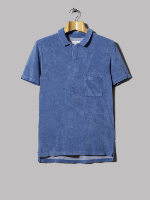 Universal Works Vacation Polo (blue)