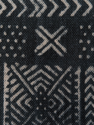Set Of 2 Mud Cloth Print Pillows