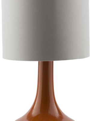 Farris Table Lamp In Orange