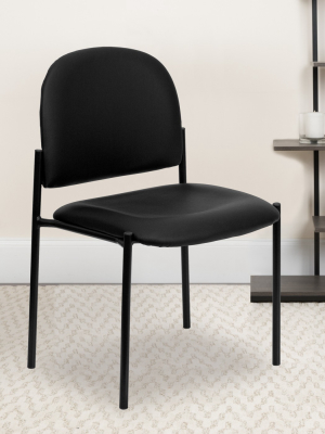 Flash Furniture Comfort Stackable Steel Side Reception Chair