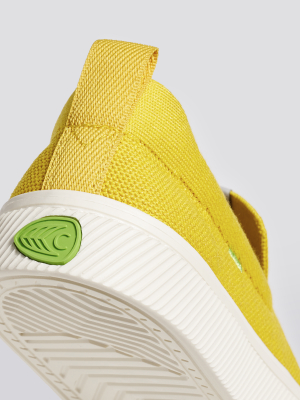 Ibi Slip On Sun Yellow Knit Sneaker Men