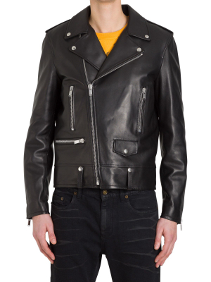 Saint Laurent Leather Biker Jacket