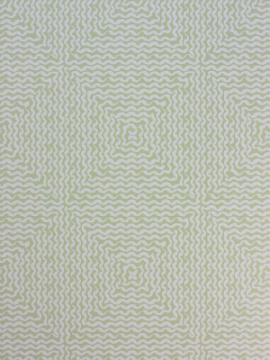 Sample Mourlot Wallpaper In Green From The Les Rêves Collection By Nina Campbell