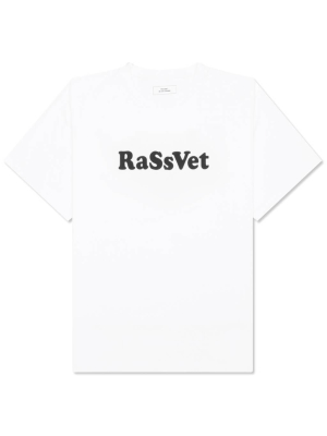 Rassvet Airline Logo S/s Tee - White