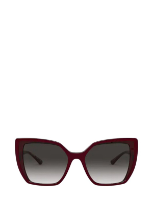 Dolce & Gabbana Eyewear Cat Eye Frame Sunglasses