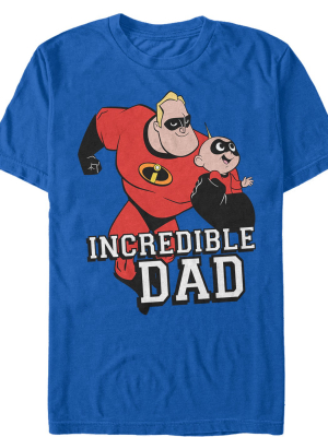 Men's The Incredibles 2 Incredible Dad And Jack-jack T-shirt