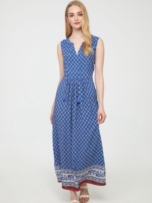 Kamarin Dress - Athens Blue