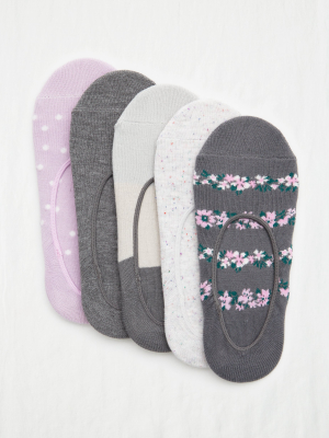 Aerie No Show Sock 5-pack