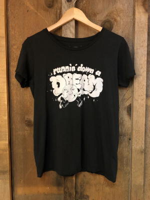 Runnin' Down A Dream Womens Tee Blk/wht