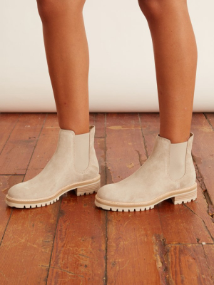 Silva Boot In Linen Velour