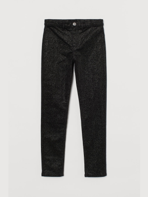 Skinny Fit Twill Pants