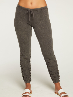 Bliss Knit Shirred Jogger