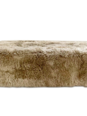 The Forsyth Large Ottoman In Sheepskin