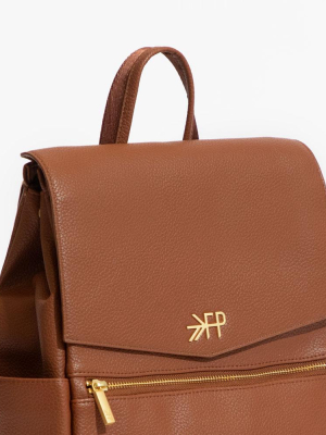 Cognac Mini Classic Bag Ii