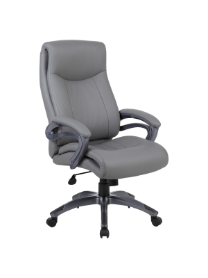 Double Layer Executive Chair Gray - Boss Office Products