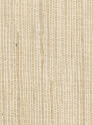 Natural Cream Grasscloth Wallpaper