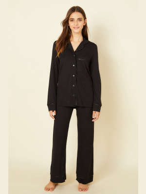 Petite Long Sleeve Top & Pant Pajamas