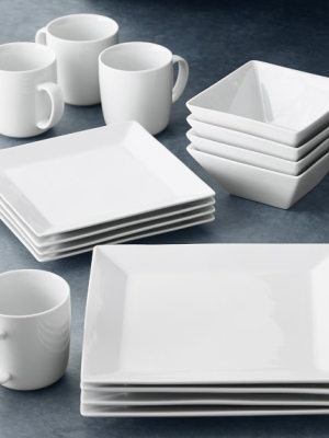 Open Kitchen By Williams Sonoma Square 16-piece Dinnerware Set