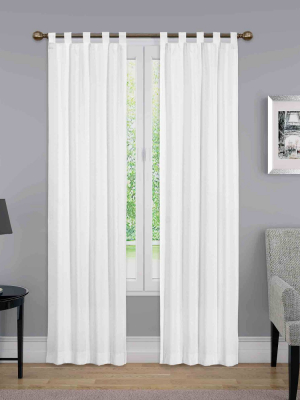 Set Of 2 Montana Light Filtering Curtain Panels - Pairs To Go