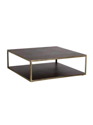 Mara Coffee Table - Smoked Mocha