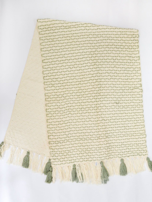 Diamond Guanabana Table Runner