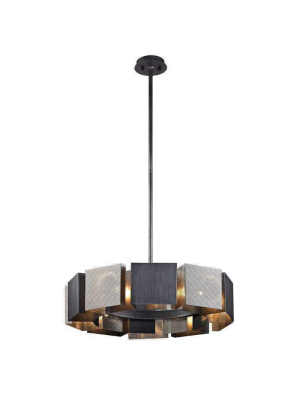 Impression 10lt Pendant Graphite And Satin Nickel