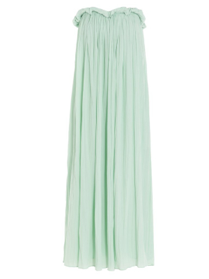 Sportmax Décolleté Pleated Midi Dress