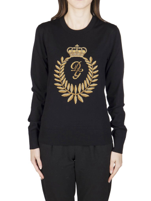 Dolce & Gabbana Intarsia Crewneck Jumper