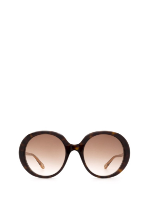 Chloé Eyewear Round Frame Sunglasses